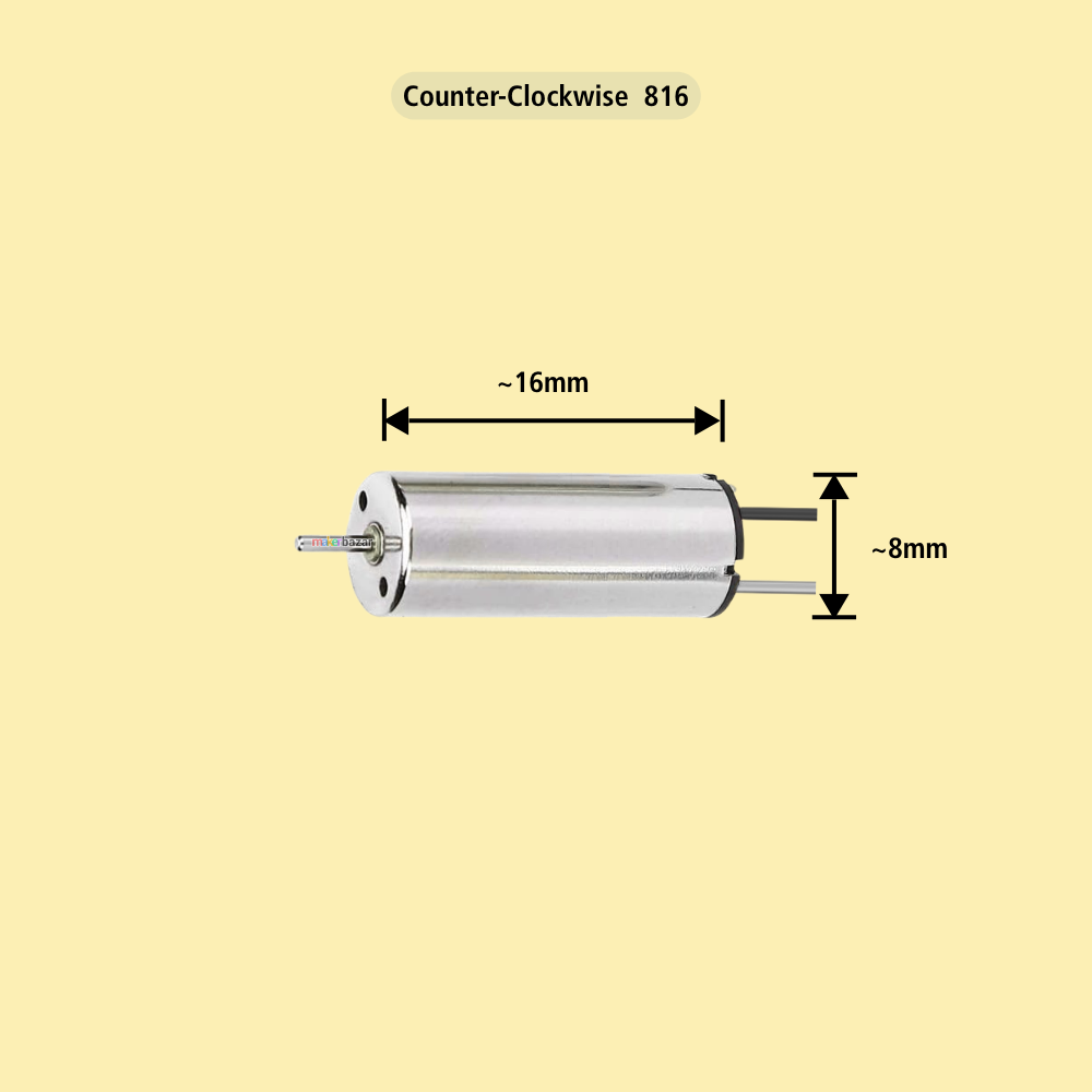 (Low Cost) Magnetic Micro Coreless Motor for Drones/Quadcopters/RC