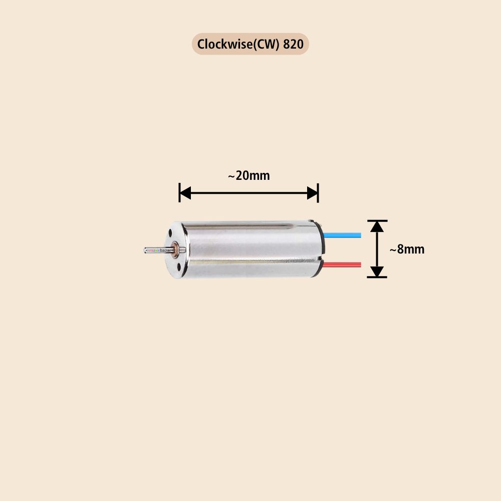 (Low Cost) Magnetic Micro Coreless Motor for Drones/Quadcopters/RC