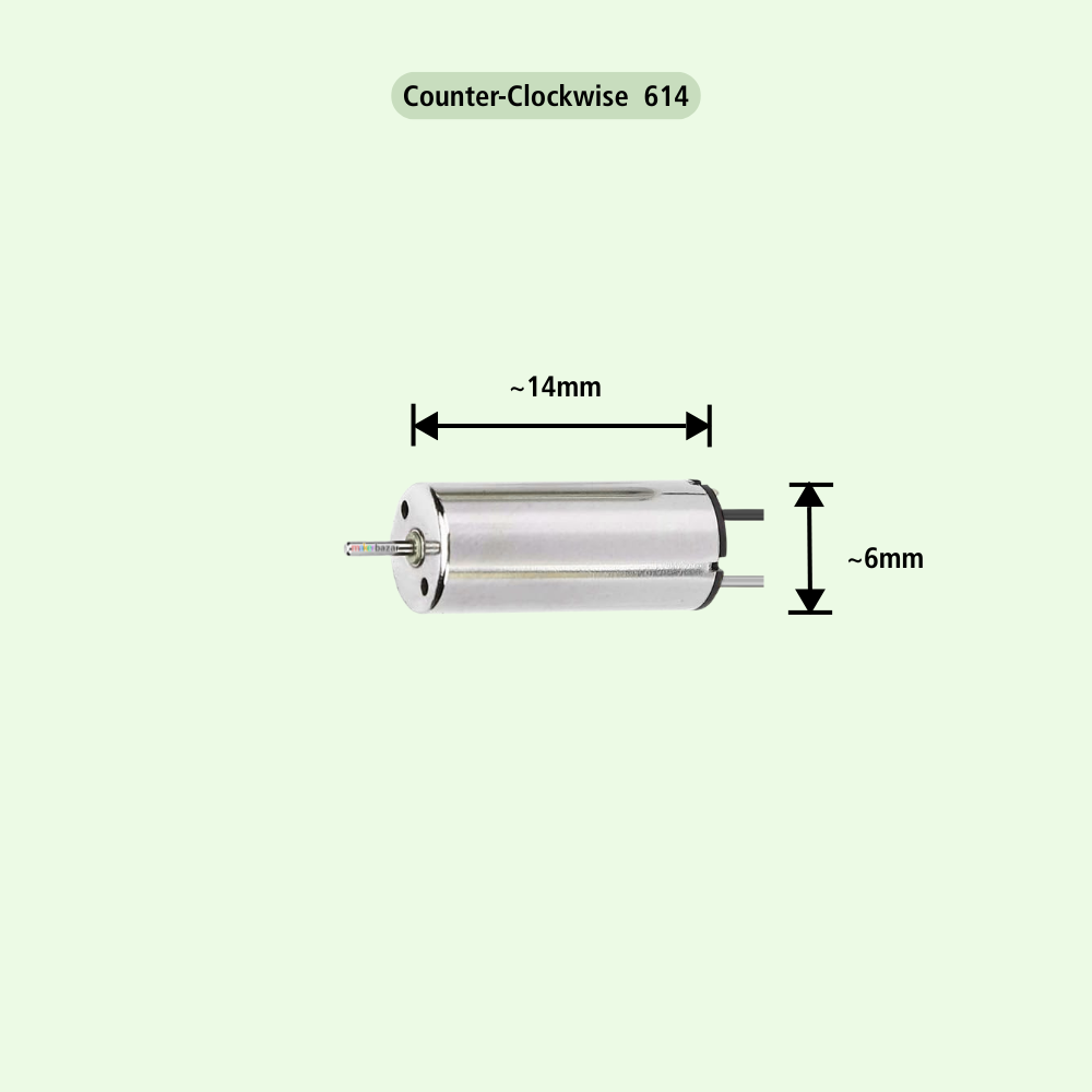 (Low Cost) Magnetic Micro Coreless Motor for Drones/Quadcopters/RC