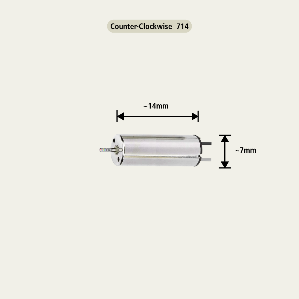 (Low Cost) Magnetic Micro Coreless Motor for Drones/Quadcopters/RC