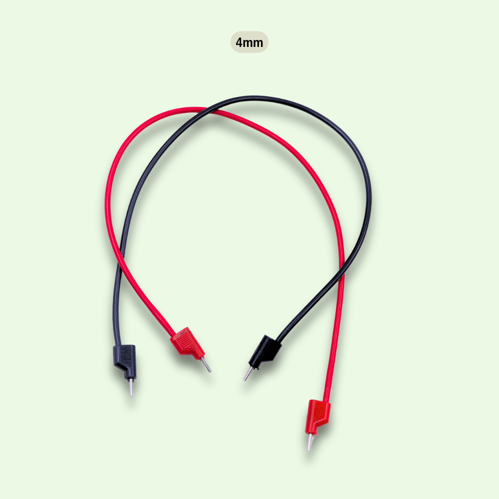 Stackable Banana Plug Male to Male Connector Probe (Pair)