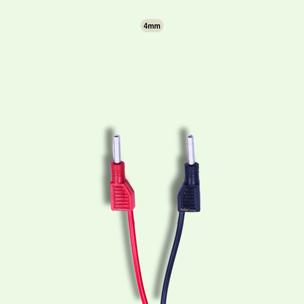 Stackable Banana Plug Male to Male Connector Probe (Pair)