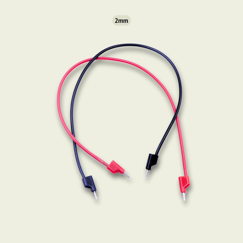 Stackable Banana Plug Male to Male Connector Probe (Pair)