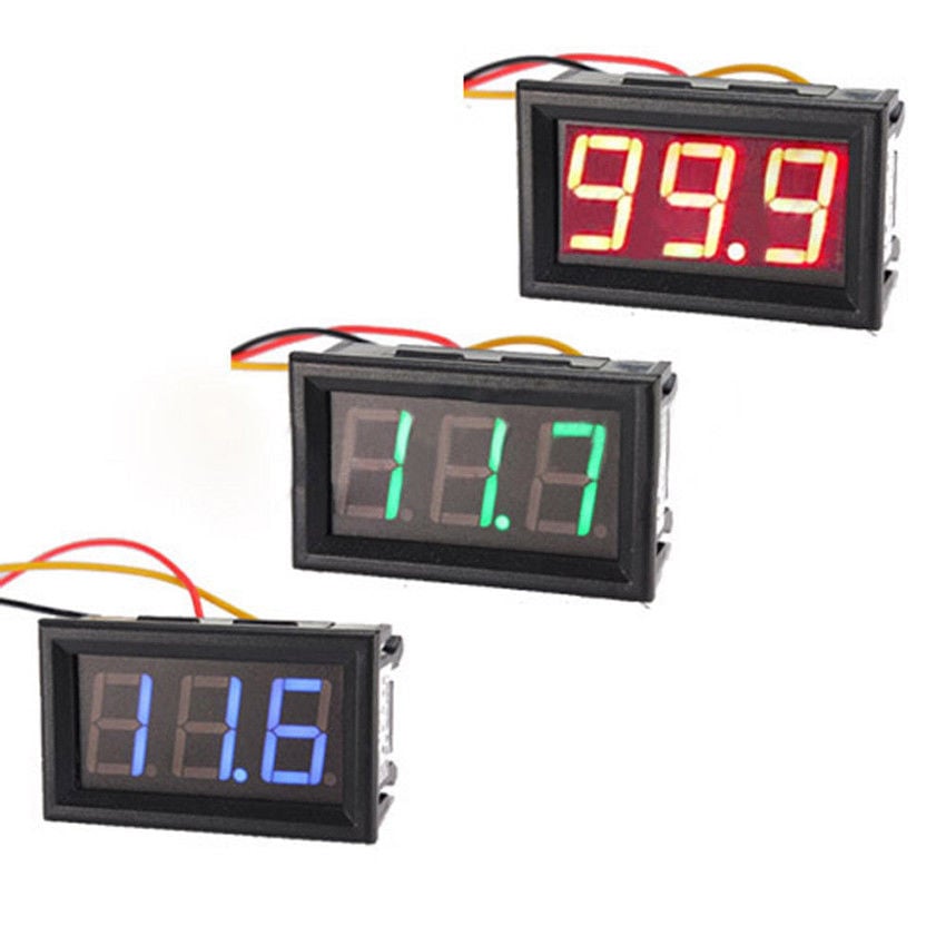 0.56inch Three-Wires DC LED Light Digital Voltmeter