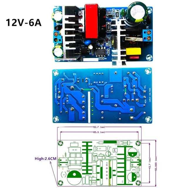 12Volt AC-DC Switching Power Supply Module