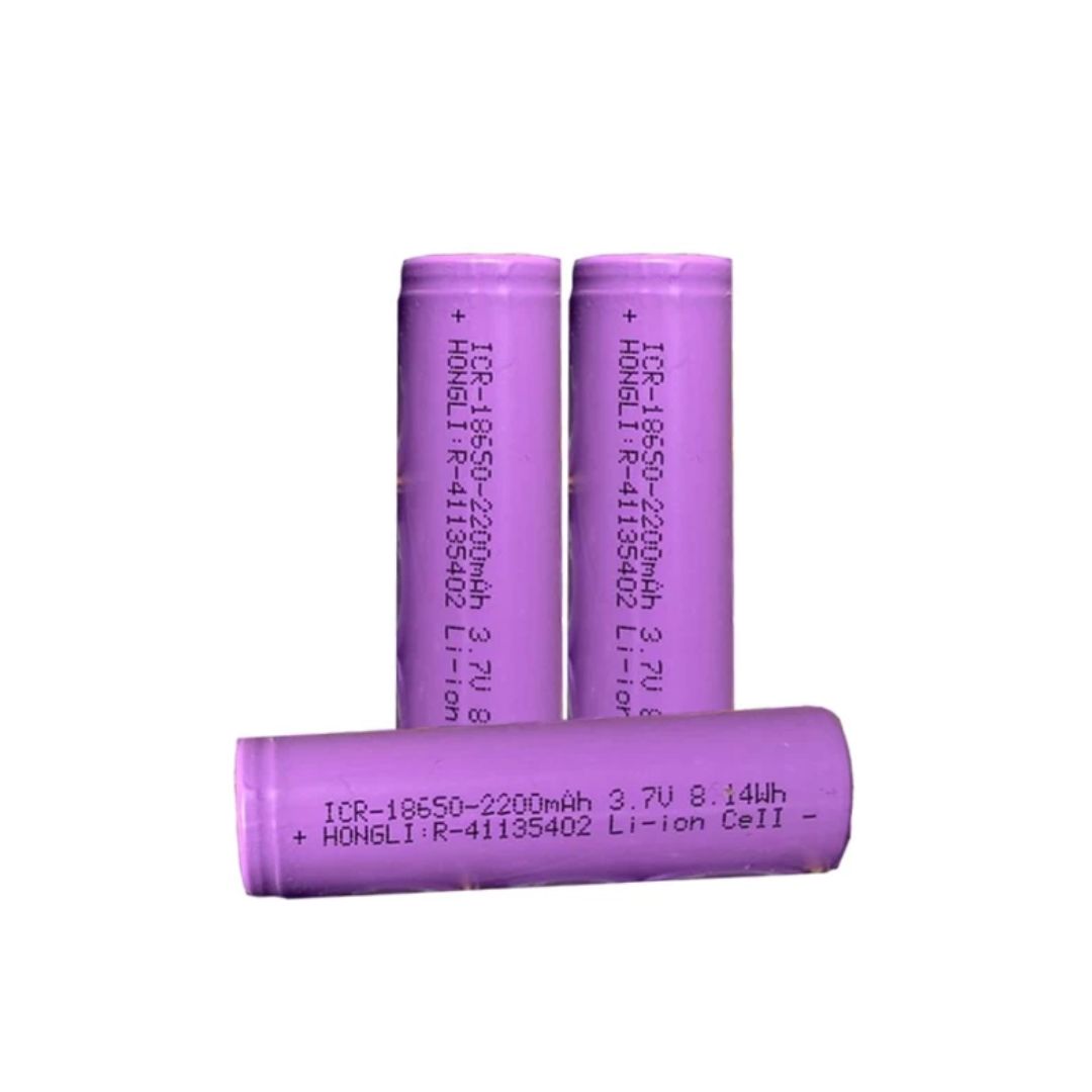 18650 3.7V Lithium-Ion Rechargeable Battery 1C