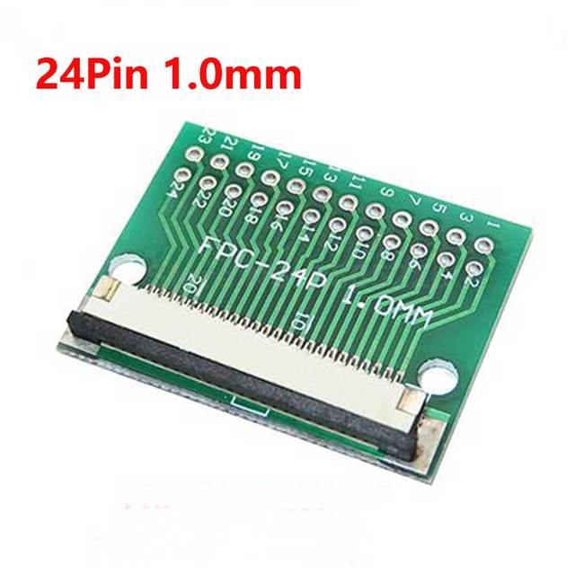 FFC / FPC Adapter Board 1mm to 2.54mm Soldered Connector