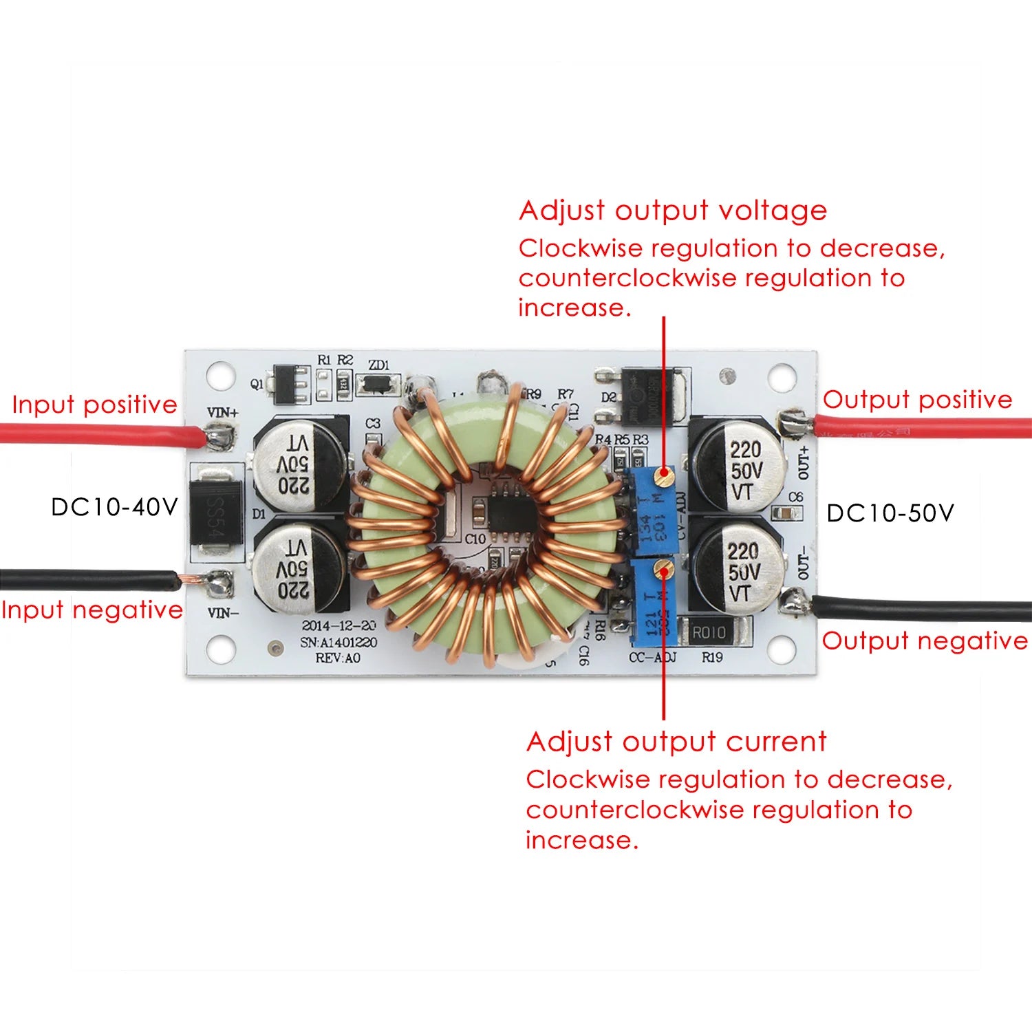 DC-DC Step Up Boost Converter Constant Current Mobile Power Supply LED Driver Module