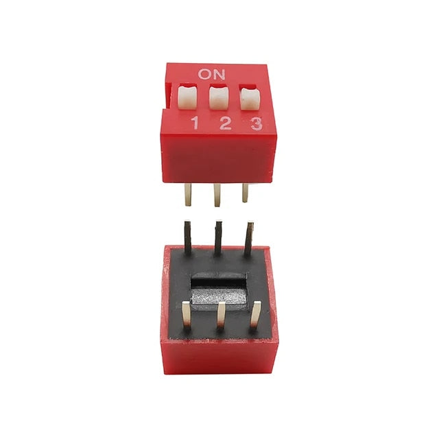 DIP Slide Switch 2.54mm Straight