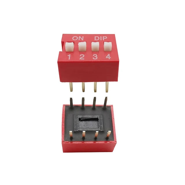 DIP Slide Switch 2.54mm Straight