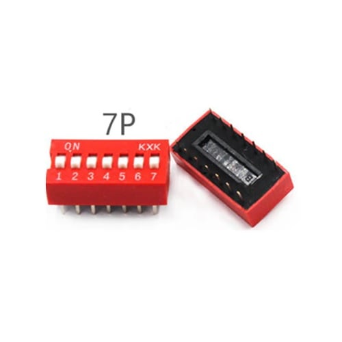 DIP Slide Switch 2.54mm Straight