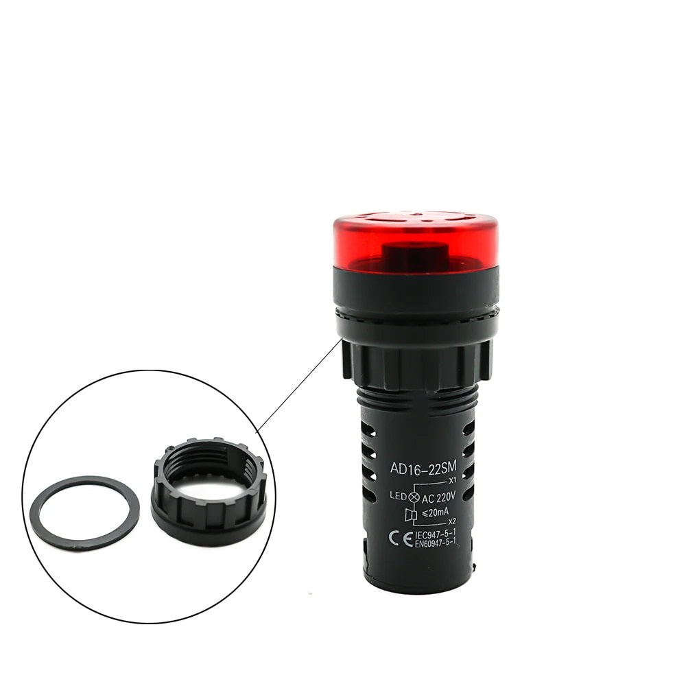 AD16 LED Signal Indicator With Built-in Buzzer