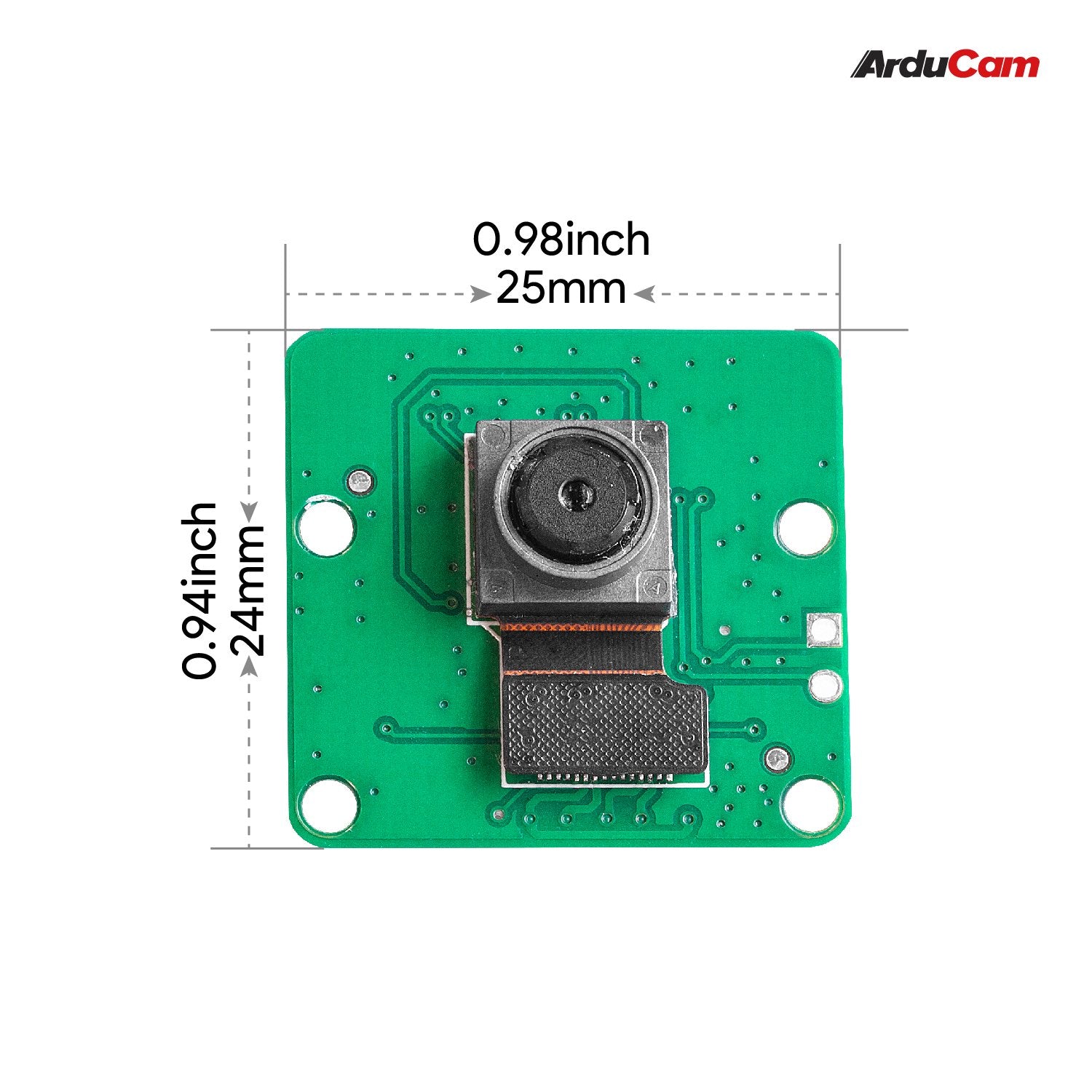 Arducam IMX219 1080P Raspberry Pi Camera Module with ABS Case