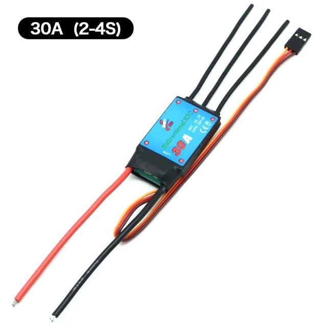 Bidirectional Brushless ESC with UBEC for RC Boat Car Pneumatic Underwater Propeller