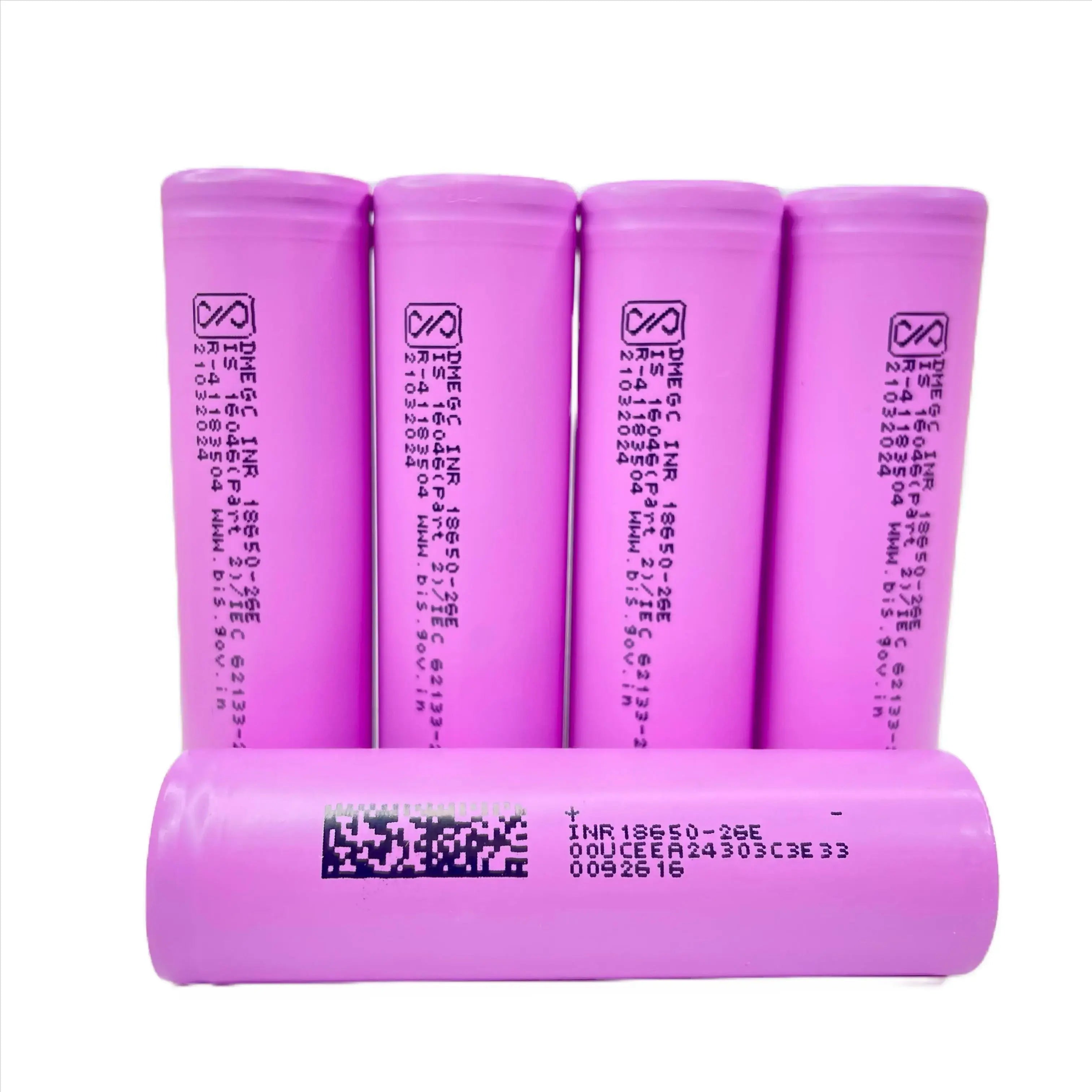 18650 3.7V Lithium-Ion Rechargeable Battery 1C