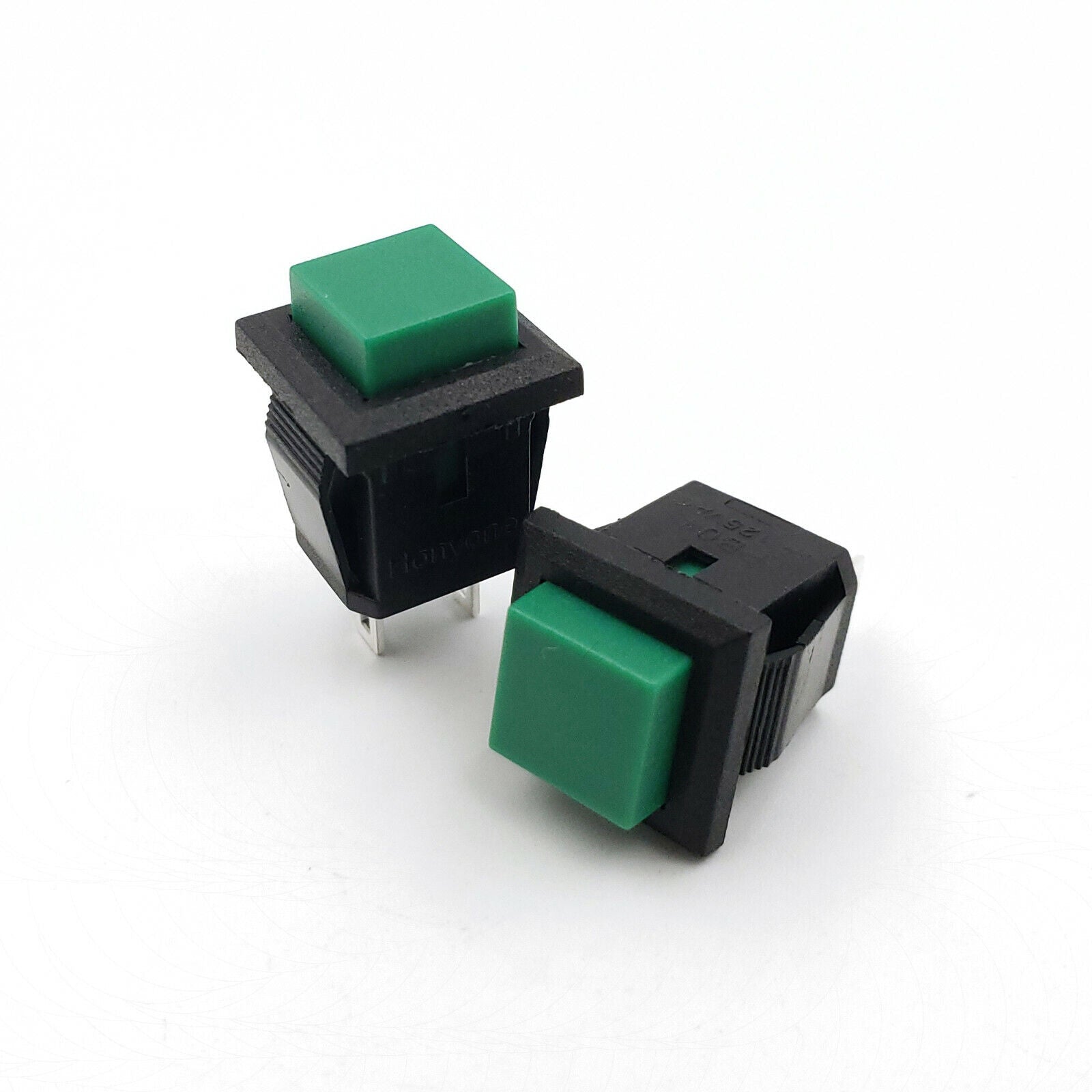 14x14 Square OFF-MOM Momentary 2Pin SPST Only Push Button Switch
