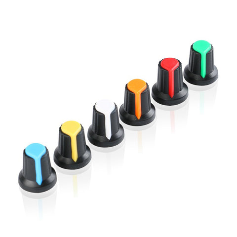 Knob-205 Plastic Potentiometer Knob 6mm With Buffer