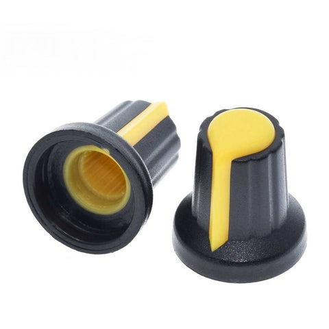 Knob-205 Plastic Potentiometer Knob 6mm With Buffer