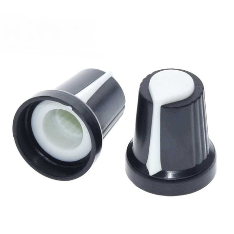 Knob-205 Plastic Potentiometer Knob 6mm With Buffer