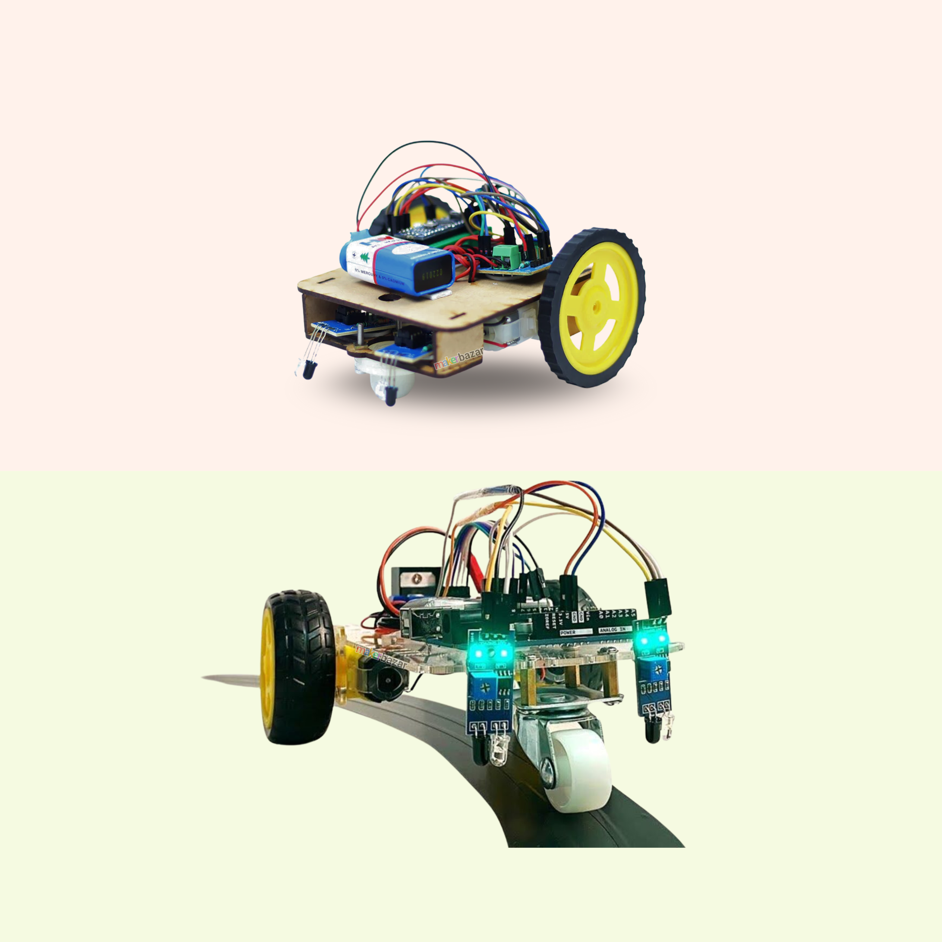 Line Following Robot DIY Project Kit