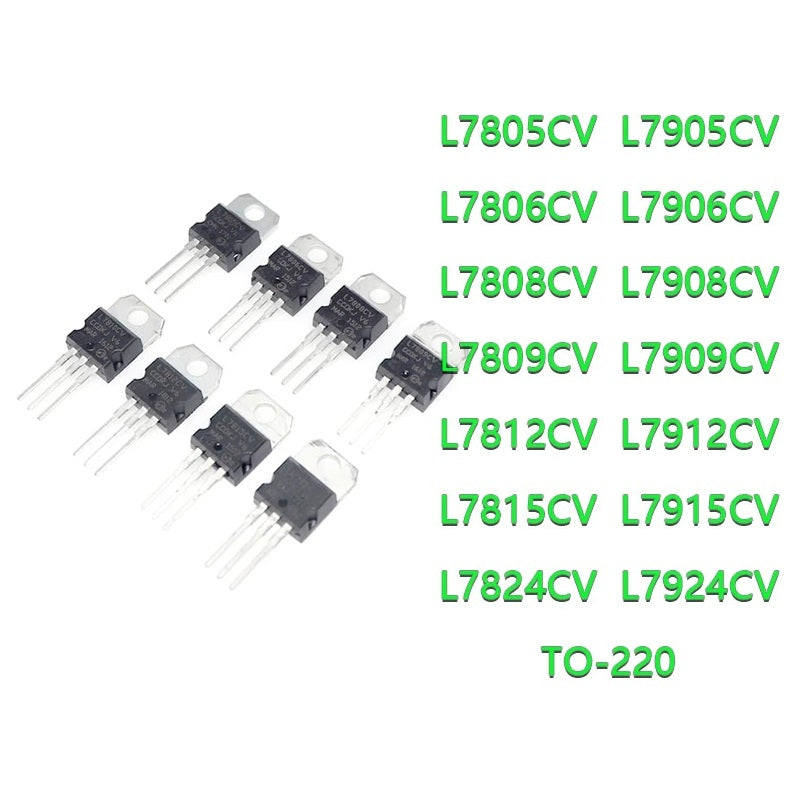 Generic: 78xx Series Positive Linear Voltage Regulator TO-220 IC