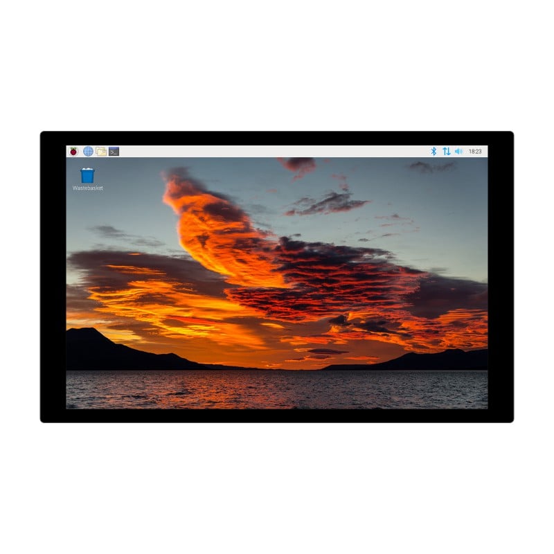 Waveshare: 23739 10.1DP-CAPLCD 10.1inch Capacitive Touch Display 1280×800 for Raspberry Pi - IPS, HDMI