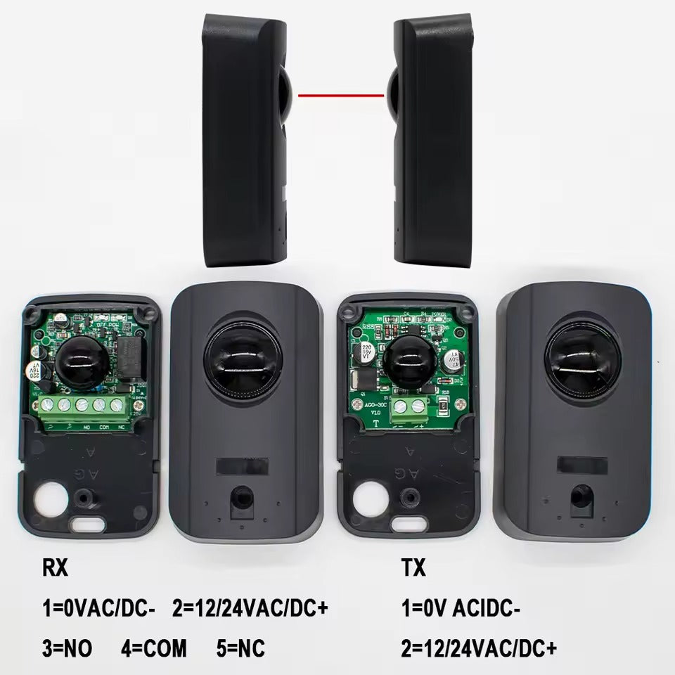 Waterproof Active Photoelectric Single Infrared Beam Sensor Barrier Detector
