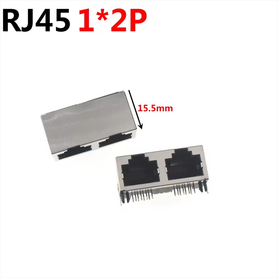 Ethernet Connector PCB Mount Female RJ45 8P8C