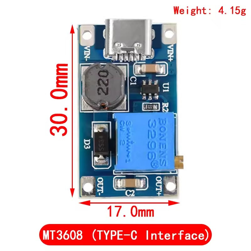 2A DC-DC Adjustable Converter Board Boost Power Supply Module