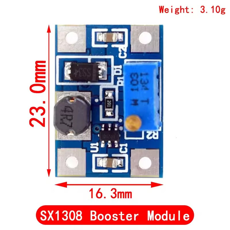 2A DC-DC Adjustable Converter Board Boost Power Supply Module