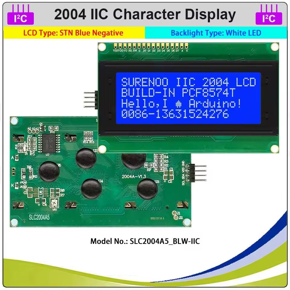20X4 LCD2004 Parallel LCD Display Screen