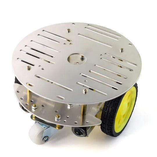 2WD Aluminium Alloy Chassis for Smart Robotic Car