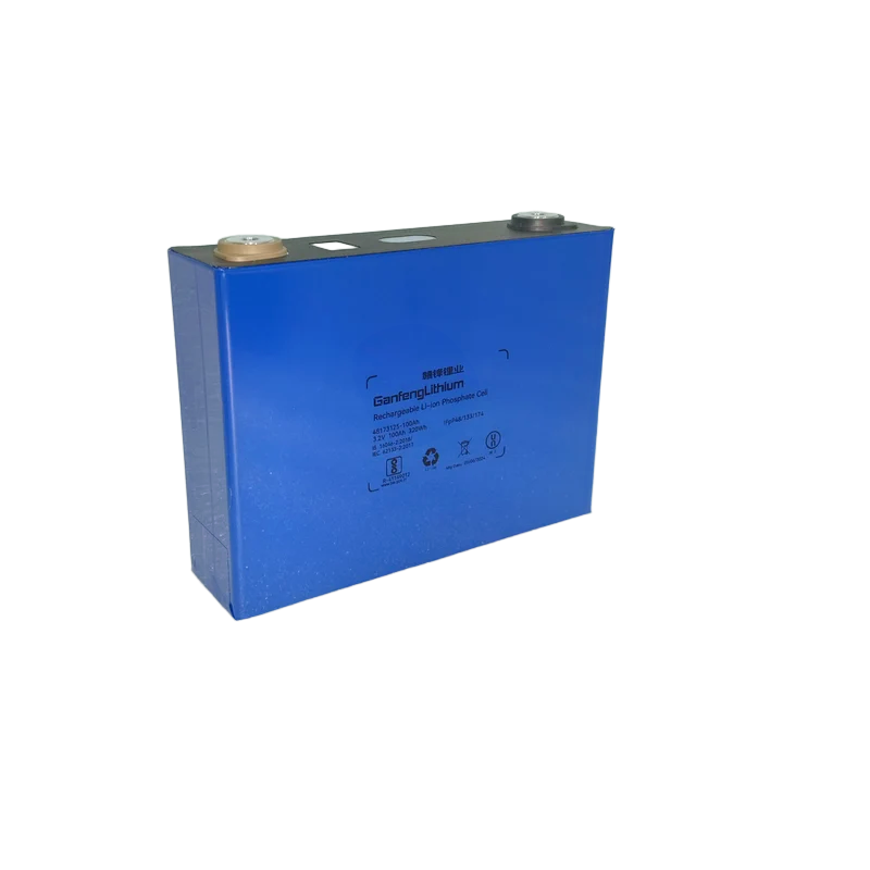Ganfeng 3.2V Prismatic Cell LiFePO4 Rechargeable Battery