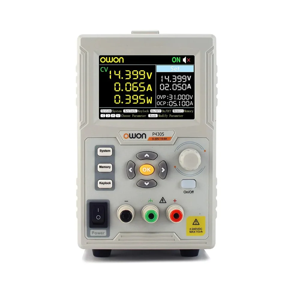 Owon P4305 30V 5A Programmable DC Power Supply