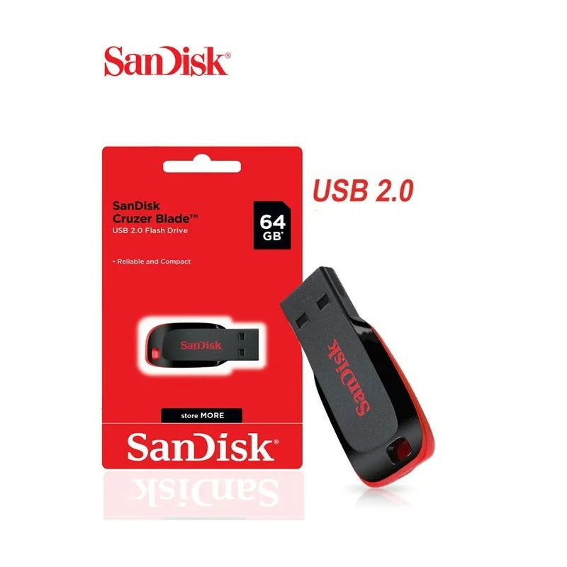 SanDisk Pendrive Memory Storage for Mobile / RPi / Desktop