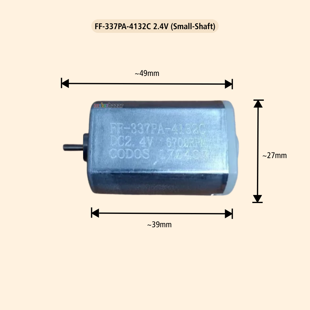 FF-337PA Hair Clipper/Trimmer/Shaver DC Motor ~(29 x 23mm)