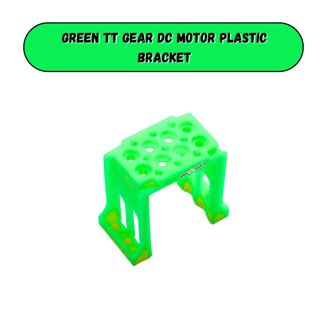 TT Gear DC Motor Plastic Bracket
