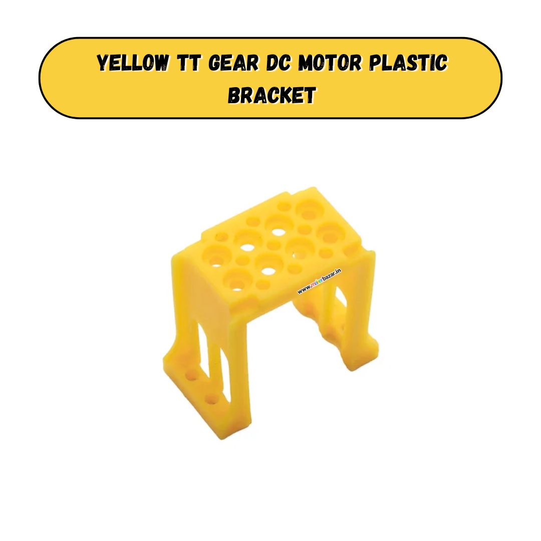 TT Gear DC Motor Plastic Bracket