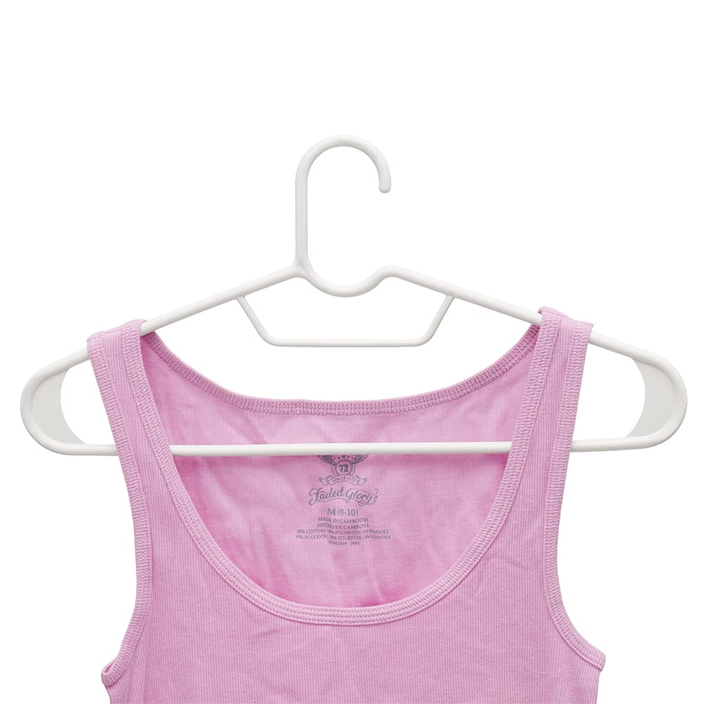 Plastic Hanger with 2 Hooks