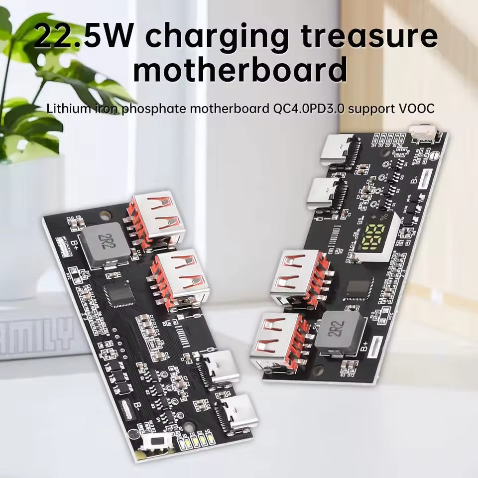 22.5W Quick-Charging Micro/Type-C Power-Module QC4.0 PD3.0 VOOC