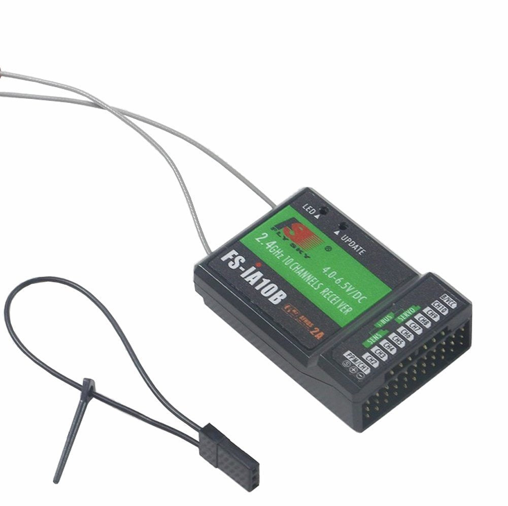 Flysky FS-iA10B 2.4Ghz 10CH Receiver – PPM Output with iBus Port