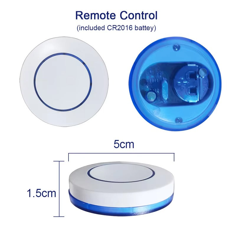 433Mhz RF Wireless Remote Control Key Round Switch