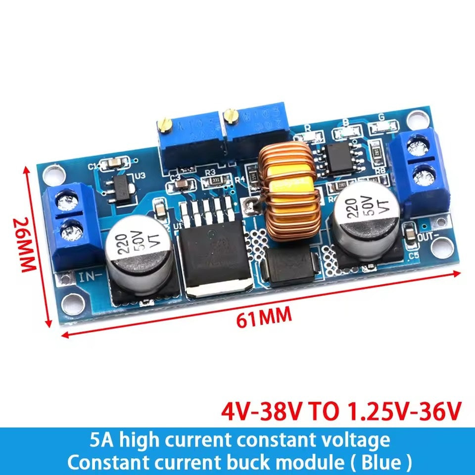 XL4015 5A DC-DC Step Down Adjustable Power Supply Buck Module