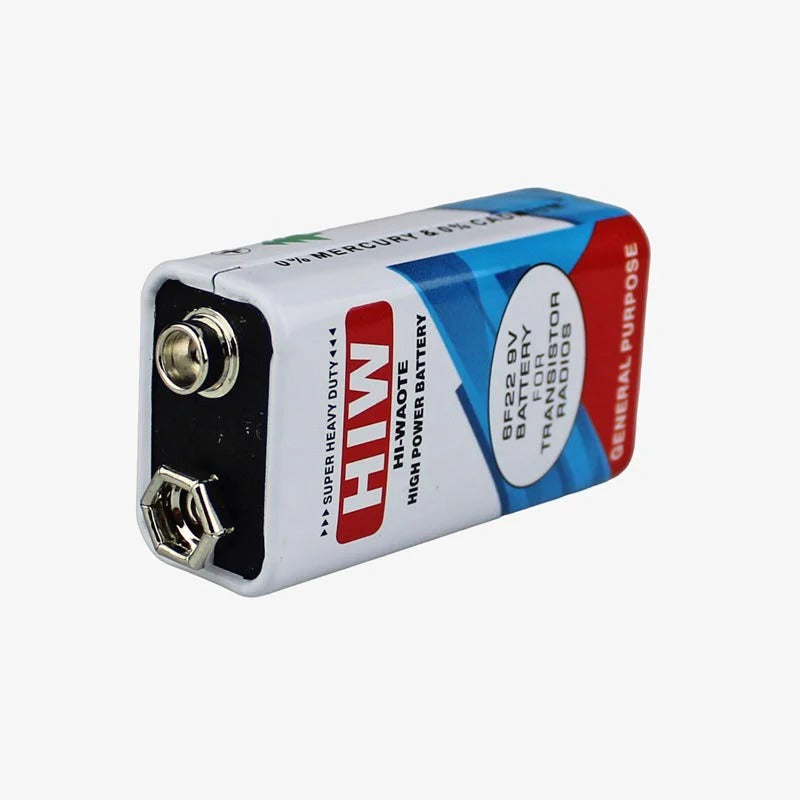 HIW Hi-Waote 9-Volt Battery