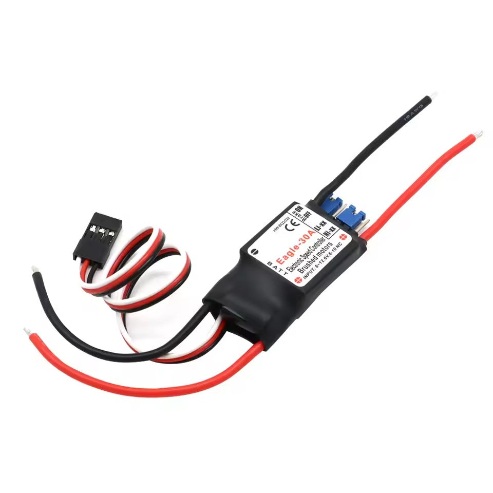 Eagle 20A / 30A 2–3S ESC Speed Controller with 1A/5V BEC for RC Airplanes