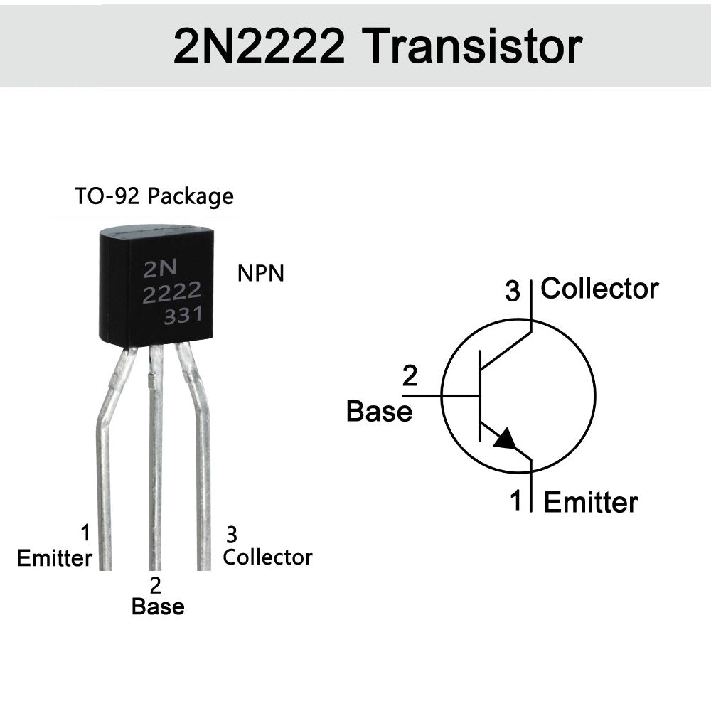 2N Series General Purpose Transistor TO-92 Package
