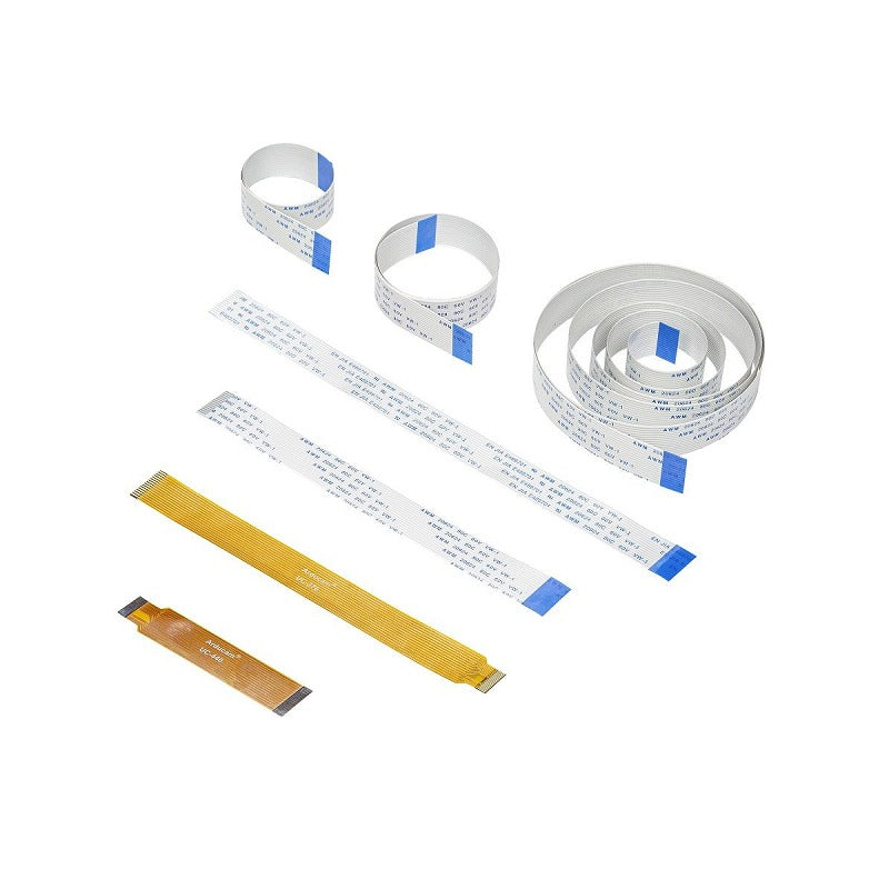 Arducam Camera Ribbon Flex Extension Cable Set (7Pcs), 5.9″ 7.87″ 11.8″ 19.69″ 39.37″ for Raspberry Pi