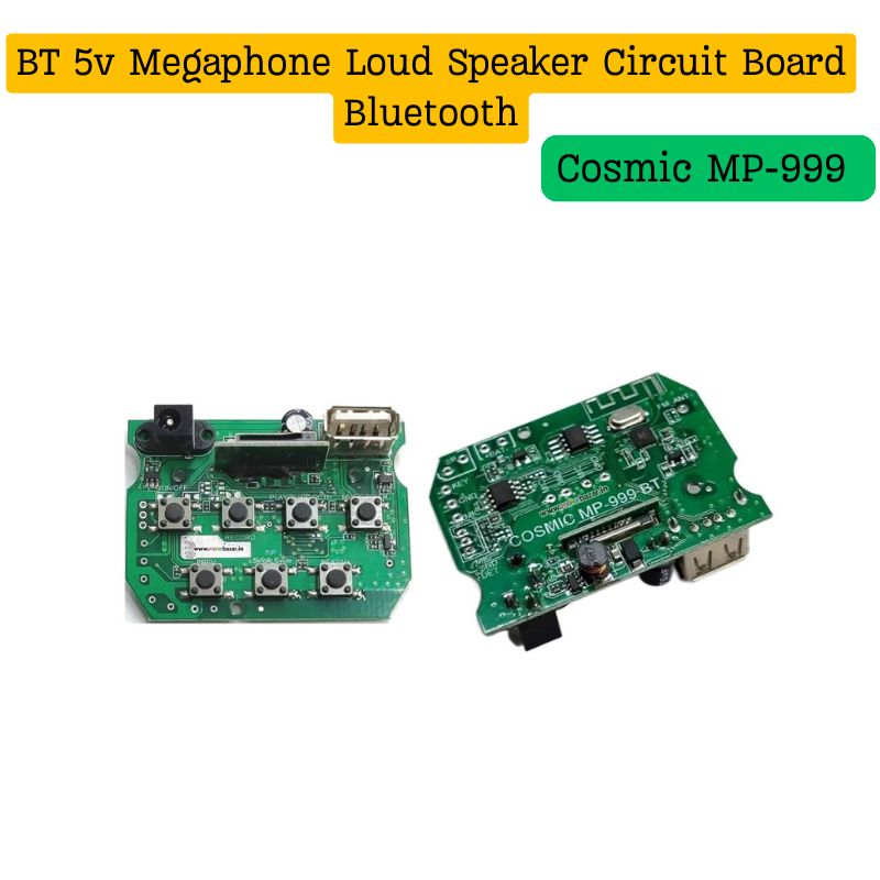 Megaphone Loud Speaker Bluetooth Circuit Board