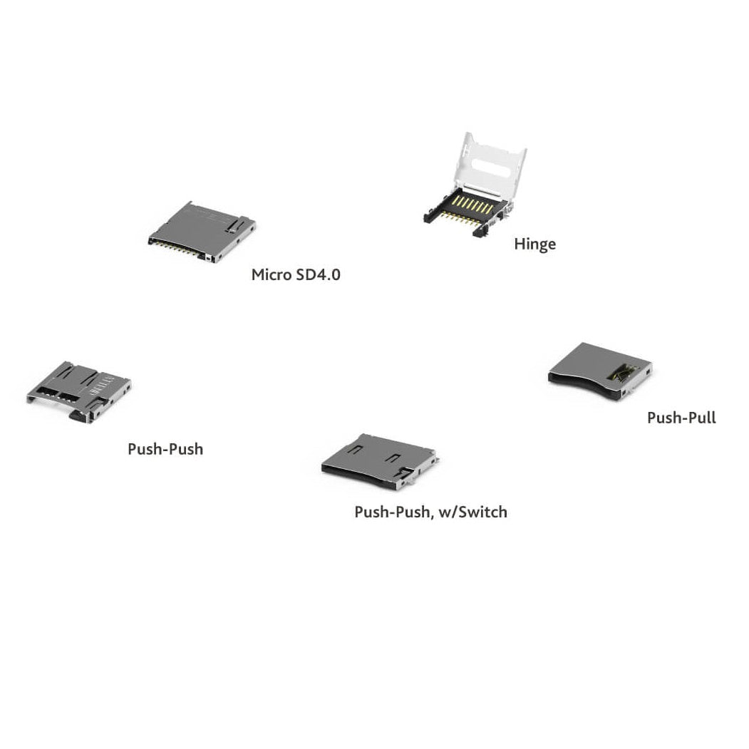 TF MicroSD Card Reader Socket PCB Adapter