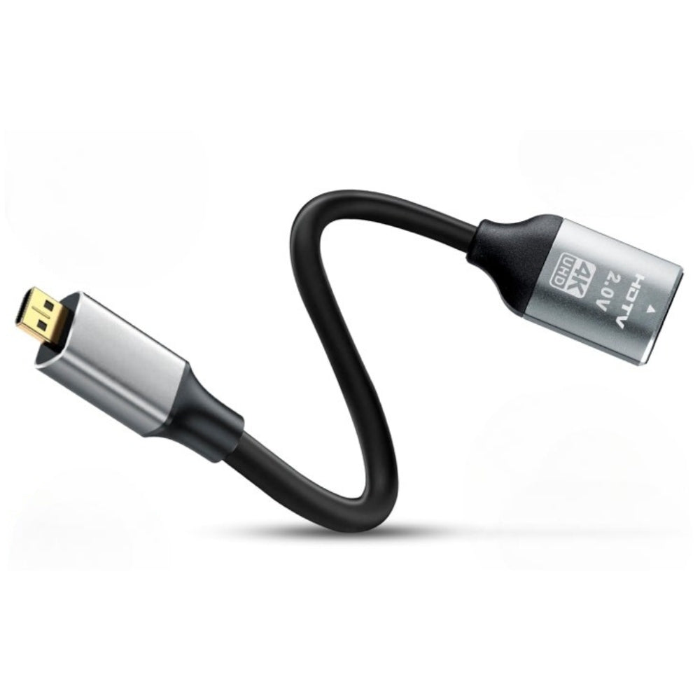 Micro HDMI Male (Type-D) to Female HDMI (Type-A) Converter